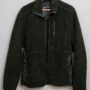 Frank and Oak Sherpa Fleece in Rosin